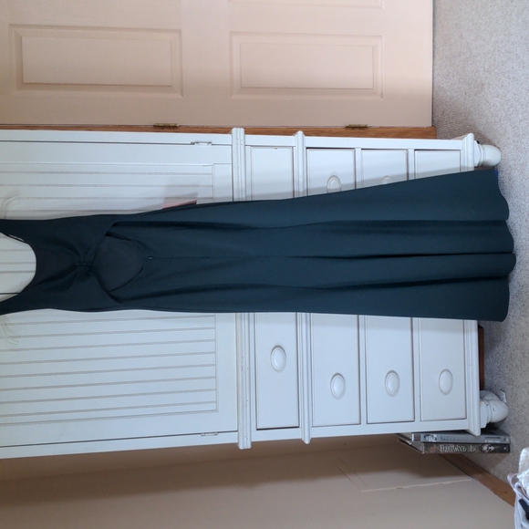 BHLDN Misty Dress in Dark Emerald - Picture 4 of 7